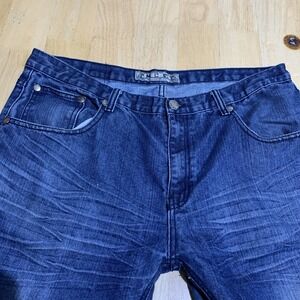 Emcee Jeans Men's 40x34 Blue Medium Wash‎ Straight Leg Jeans